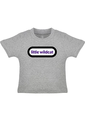 K-State Wildcats Toddler Grey Little Wildcat Short Sleeve T-Shirt