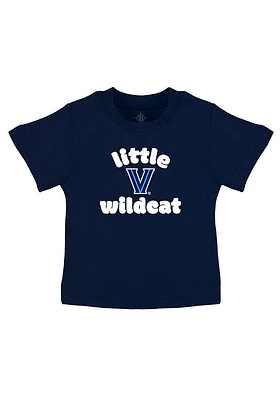 Villanova Wildcats Infant Little Mascot Short Sleeve T-Shirt Navy Blue