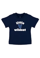 Villanova Wildcats Infant Little Mascot Short Sleeve T-Shirt Navy Blue