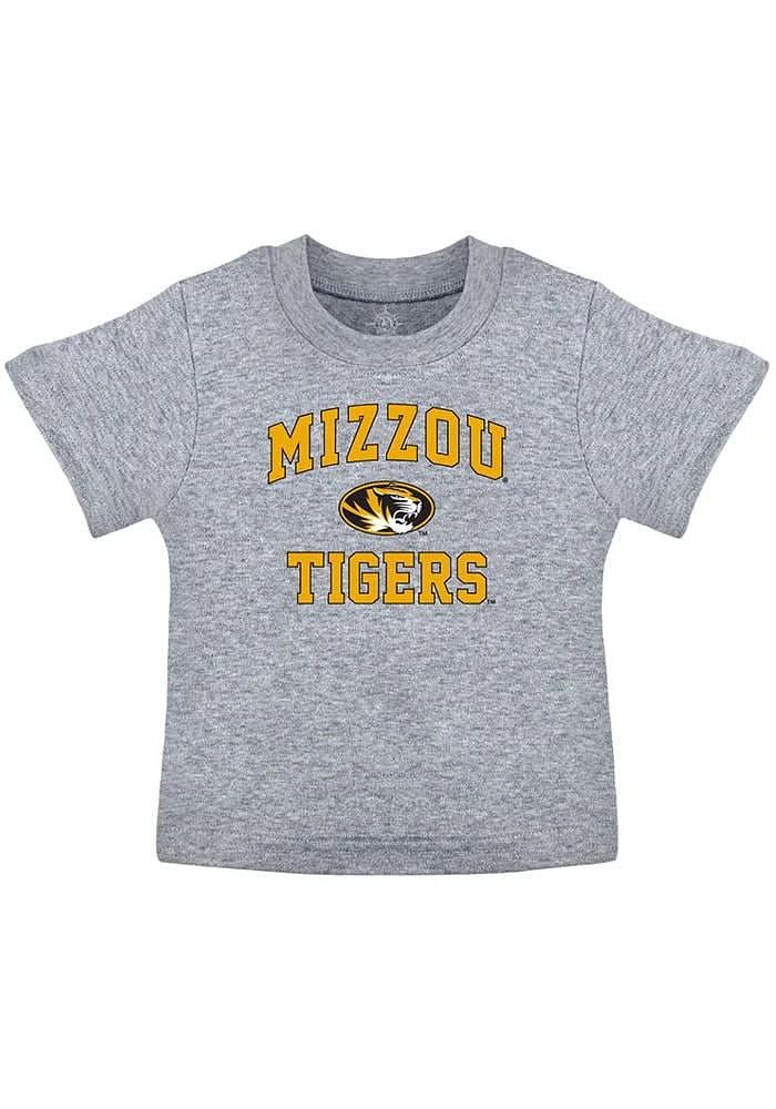 Missouri Tigers Toddler Grey #1 Design Short Sleeve T-Shirt