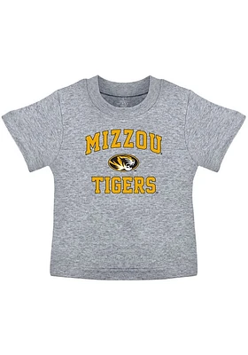 Missouri Tigers Toddler Grey #1 Design Short Sleeve T-Shirt