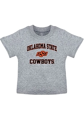 Oklahoma State Cowboys Toddler Grey #1 Design Short Sleeve T-Shirt