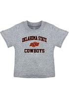 Oklahoma State Cowboys Toddler Grey #1 Design Short Sleeve T-Shirt