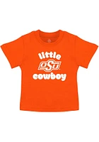 Oklahoma State Cowboys Infant Little Mascot Short Sleeve T-Shirt Orange