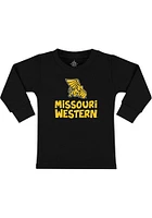 Missouri Western Griffons Toddler Black Playful Long Sleeve T-Shirt