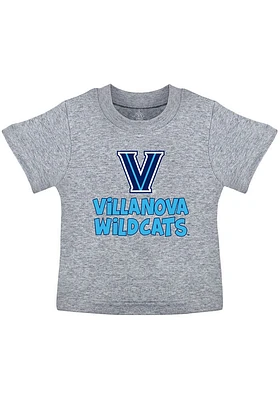 Villanova Wildcats Toddler Grey Playful Short Sleeve T-Shirt