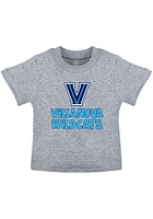Villanova Wildcats Toddler Grey Playful Short Sleeve T-Shirt