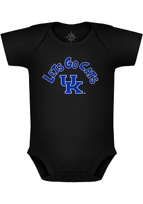 Kentucky Wildcats Baby Blue Team Chant Short Sleeve One Piece