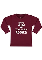 Texas A&M Aggies Toddler Maroon Playful Long Sleeve T-Shirt