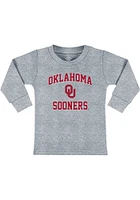 Oklahoma Sooners Toddler Grey NO 1 Long Sleeve T-Shirt