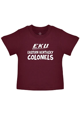 Eastern Kentucky Colonels Toddler Maroon Playful Short Sleeve T-Shirt