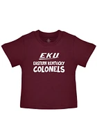 Eastern Kentucky Colonels Toddler Maroon Playful Short Sleeve T-Shirt