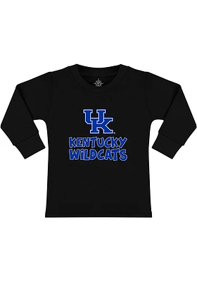 Kentucky Wildcats Toddler Black Playful Long Sleeve T-Shirt