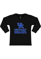 Kentucky Wildcats Toddler Black Playful Long Sleeve T-Shirt