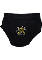 Wichita State Shockers Baby Black Mascot Bottoms Underwear