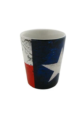 Texas Painted Flag Shot Glass