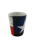 Texas Painted Flag Shot Glass