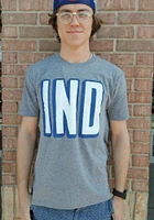 Indianapolis Grey IND Short Sleeve Fashion T Shirt