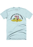 INDY 500 Light Blue Short Sleeve Fashion T Shirt
