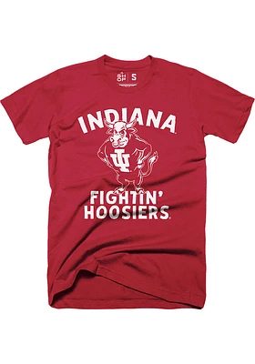 Indiana Hoosiers Red Fightin Short Sleeve Fashion T Shirt