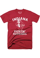 Indiana Hoosiers Red Fightin Short Sleeve Fashion T Shirt