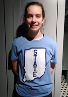 Indiana State Sycamores Blue Shape Short Sleeve Fashion T Shirt