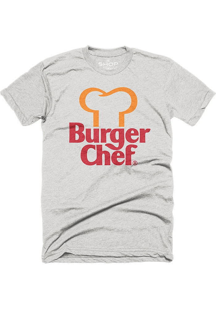 Indianapolis Grey Chef 70s Short Sleeve Fashion T Shirt