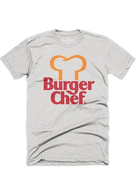Indianapolis Grey Chef 70s Short Sleeve Fashion T Shirt