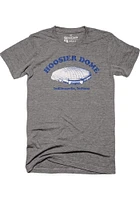 Indianapolis Grey Hoosier Dome Short Sleeve Fashion T Shirt