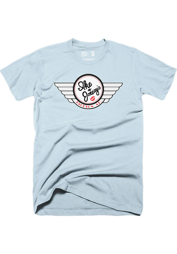 Indianapolis Light Blue Ike and Jonesys Short Sleeve T Shirt