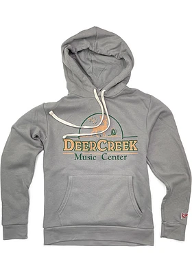 Indianapolis Mens Grey Deer Creek Long Sleeve Hoodie