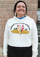 Indianapolis Womens White Indy 500 Hooded Sweatshirt