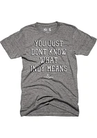 Indianapolis Grey Indy 500 Short Sleeve Fashion T Shirt