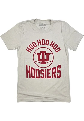 Indiana Hoosiers White Hoo Short Sleeve T Shirt