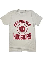 Indiana Hoosiers White Hoo Short Sleeve T Shirt
