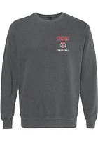 Reis Stocksdale Rally Mens Black Ohio State Buckeyes NIL Embroidered Crew Sweatshirt