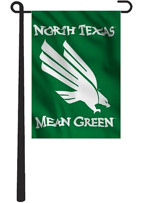 North Texas Mean Green 13x18 Green Garden Flag - Green