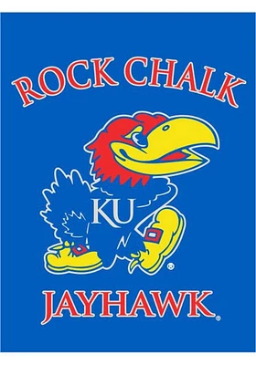 Kansas Jayhawks 30x40 Blue Banner - Blue