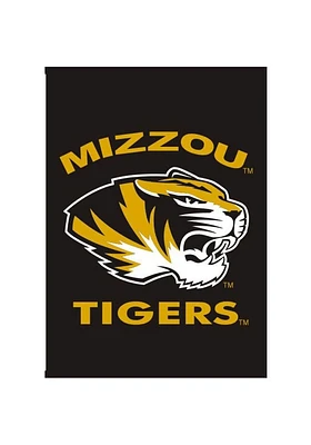 Missouri Tigers 30x40 Black Silk Screen Banner - Black