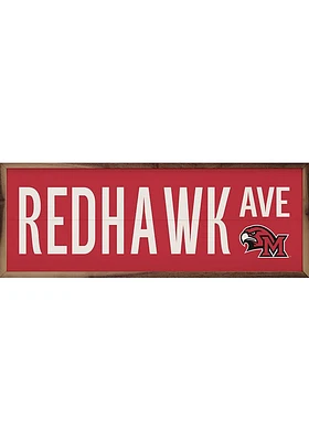 Miami RedHawks 24x8 Sign