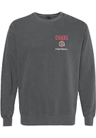 Jalen Pace Rally Mens Black Ohio State Buckeyes NIL Embroidered Crew Sweatshirt