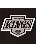 Mens Los Angeles Kings Reversible Wool Leather Heavyweight Jacket - Black