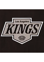 Mens Los Angeles Kings Reversible Wool Leather Heavyweight Jacket - Black
