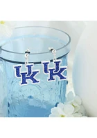 Kentucky Wildcats Crystal Logo Womens Earrings