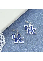 Kentucky Wildcats Crystal Logo Womens Earrings