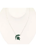 Michigan State Spartans Bling Necklace