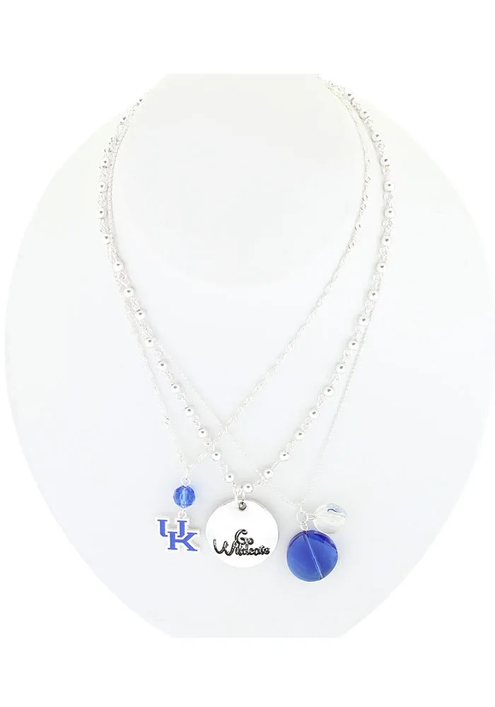 Kentucky Wildcats Trio Necklace