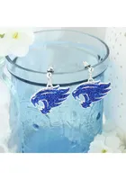 Kentucky Wildcats Crystal Logo Womens Earrings