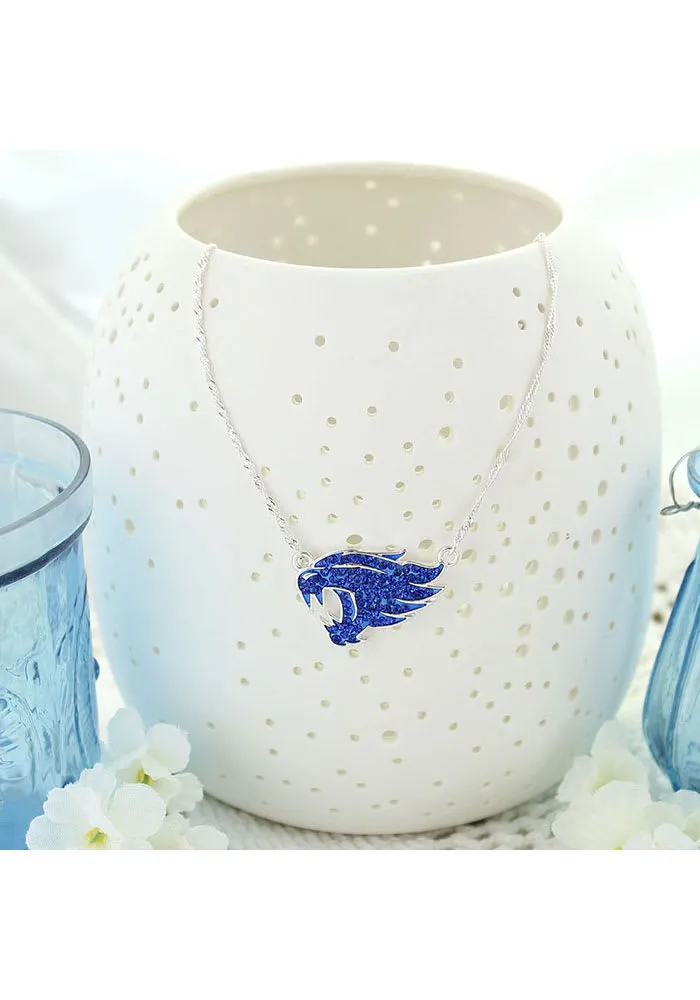 Kentucky Wildcats Crystal Logo 16 Inch Necklace