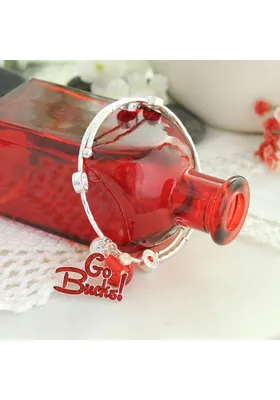 Ohio State Buckeyes Slogan Womens Bracelet